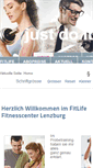 Mobile Screenshot of fitlife-lenzburg.ch